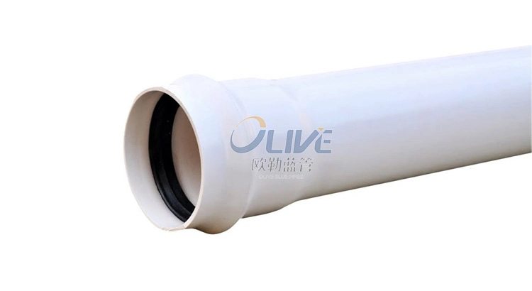 UPVC White 5 Inch 8 Inch Colored Clear PVC Water Plastic Drainage Pipe 300mm