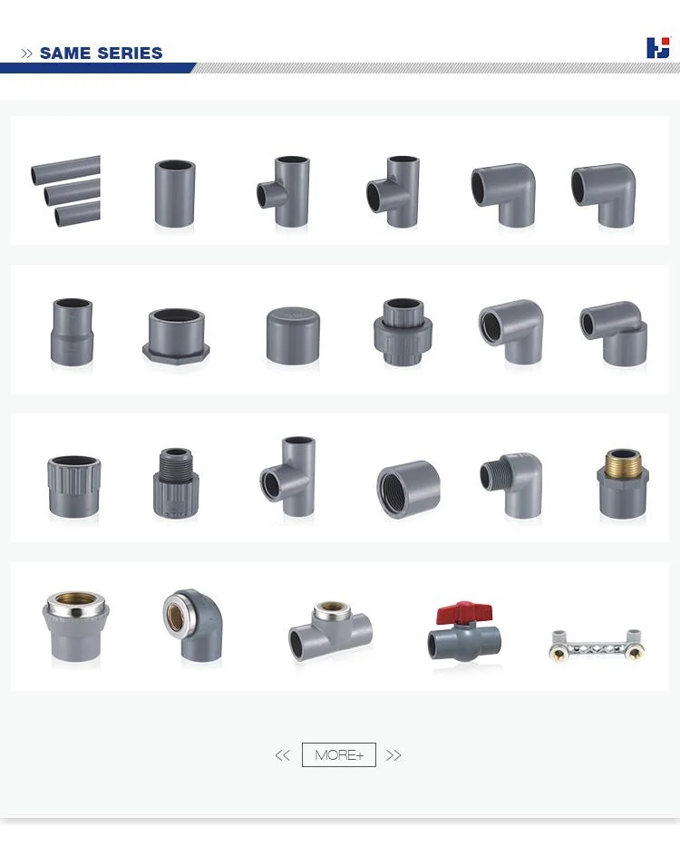 CPVC ASTM Sch80 Standard Reducing Tee Water Supply Fittings