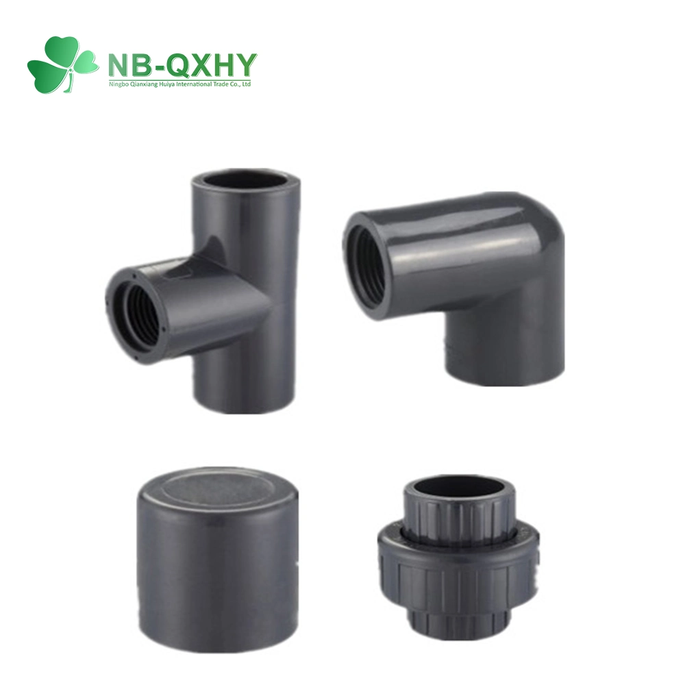 China ASTM Sch80 Plastic PVC Pn16 Pipe Fitting for Water Supply