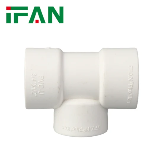 Ifanplus Commerce de gros UPVC Matériel PVC Sch40 Raccord Raccord de tuyau UPVC de bonne qualité